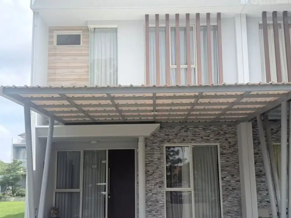 Rumah 2lt luas 90m 6x15 type 3KT Cluster Mississippi JGC Jakarta Garden City