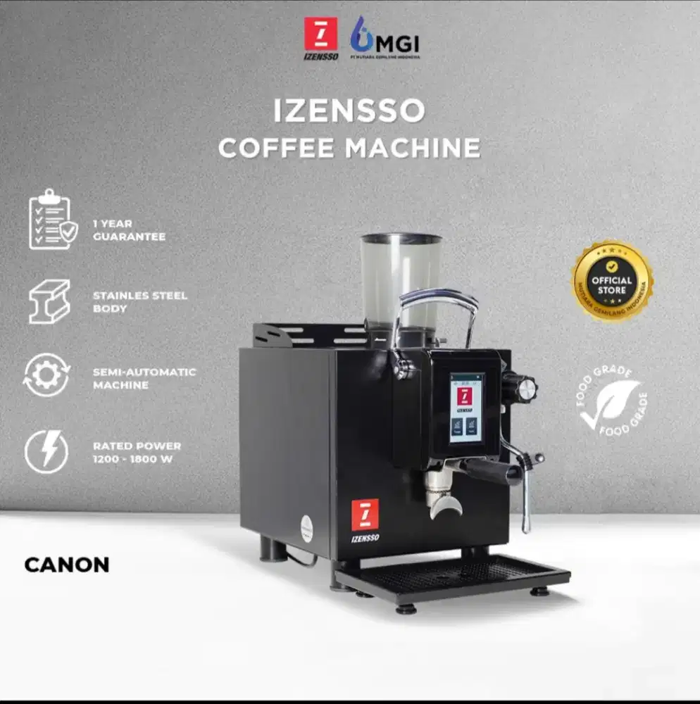 Mesin Kopi Izensso Canon -Izensso Mesin Kopi semi automatic