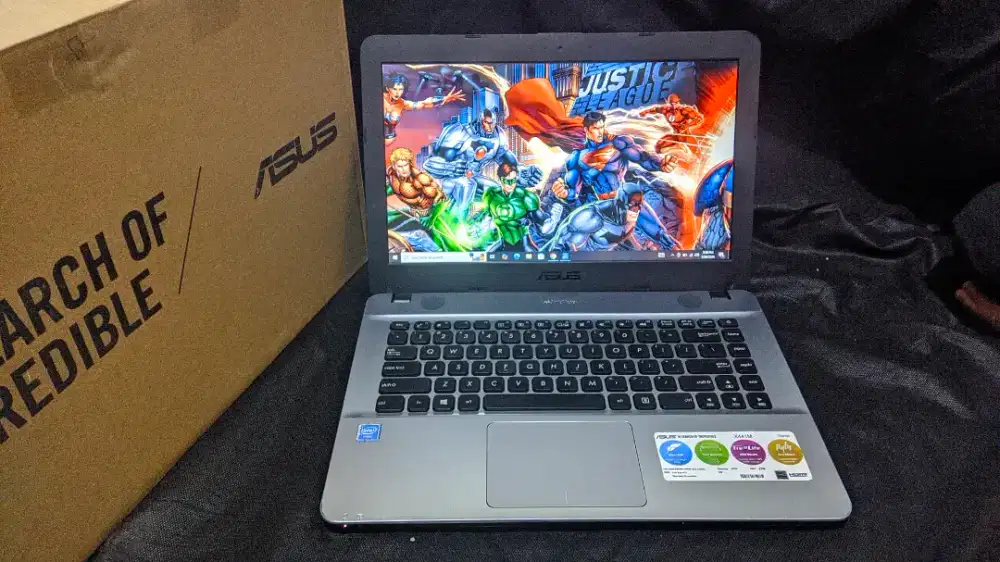 Laptop Asus x441m mulus fullset