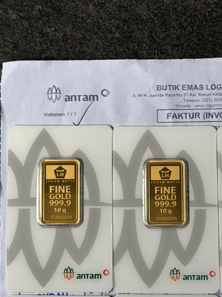 ANTAM 2026 BARU KELUAR DARI BUTIK