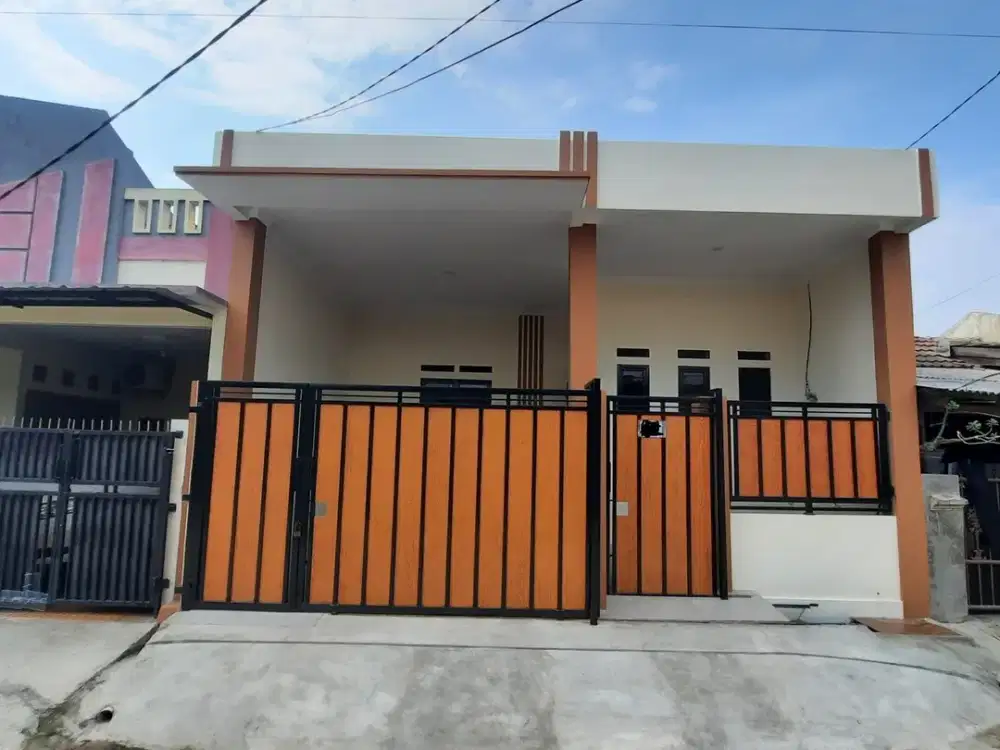 Rumah Bagus Bagunan Baru Renovasi di Harapan Indah Bekasi - Minimalis Siap Huni