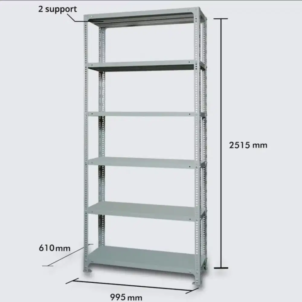 For sale rak besi siku L kualitas bagus merk Lion 705 type 832426