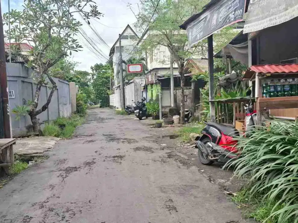 DIJUAL TANAH LOKASI JALAN DANAU TEMPE SANUR
