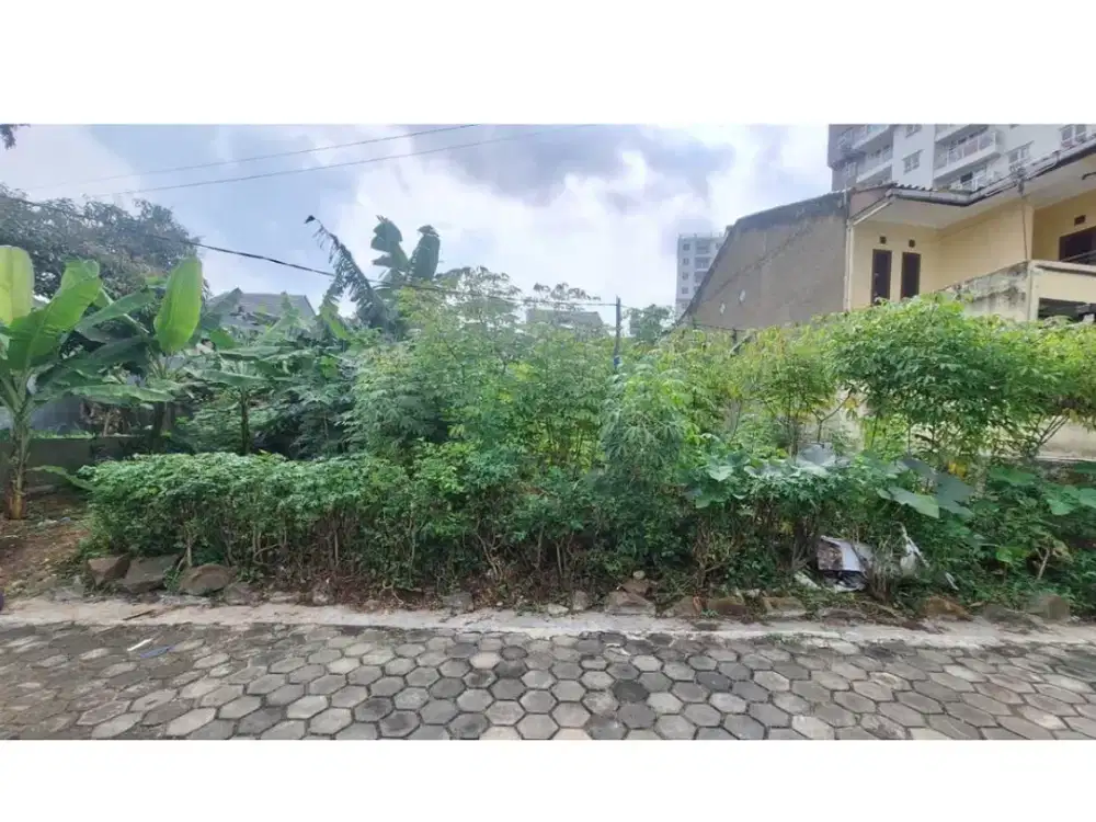 Lahan Komersial Sukaraja Cicendo – 5 Menit ke Pasteur – Lebar 15,5m – SHM