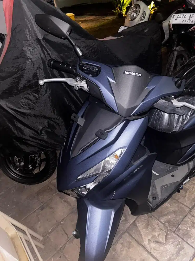 HONDA BEAT DELUXE MATTE BLUE – LIKE NEW, 0 KM!