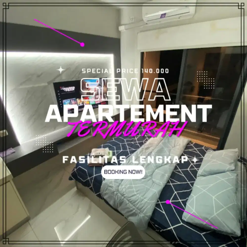 Sewa Apartemen Tangerang Selatan GREEN LAKE VIEW Harian/Transit Murah