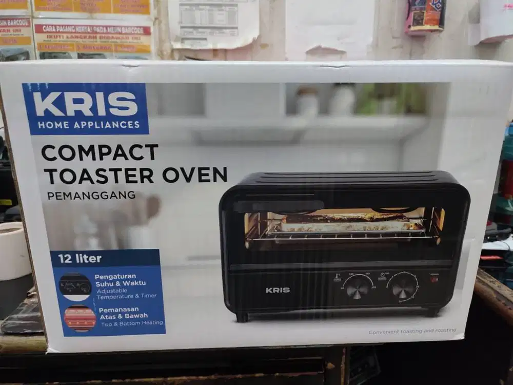 DIJUAL OVEN KRIS 12 L BARU