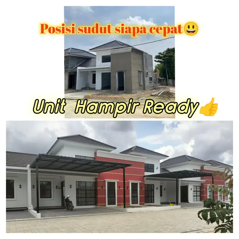 Type 62 dan 72 Cluster Lengkap Fasilitas