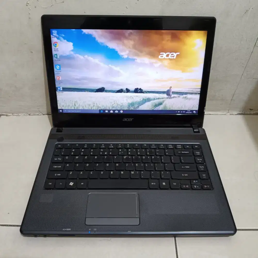 Jual Laptop Normal Merek Acer Aspire 4739, Intel Core i3, Ram3/500Gb.