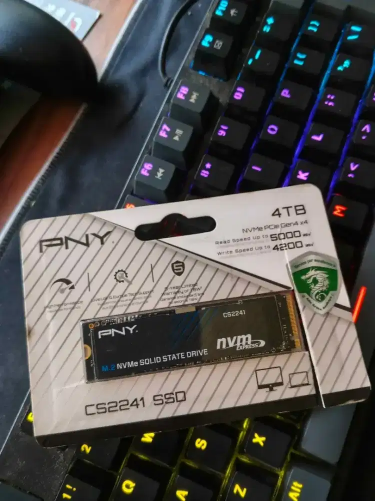 Nvme 4tb pcie gen 4 garansi 2028