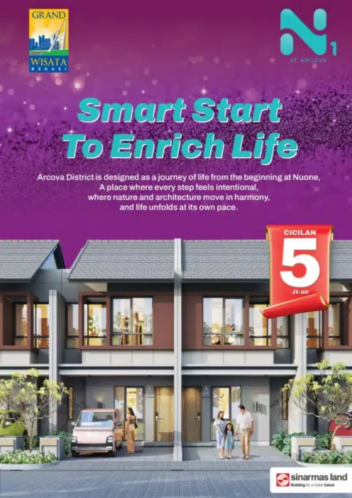 Cluster Terbaru Nuone At Arcova N1 - Grand Wisata