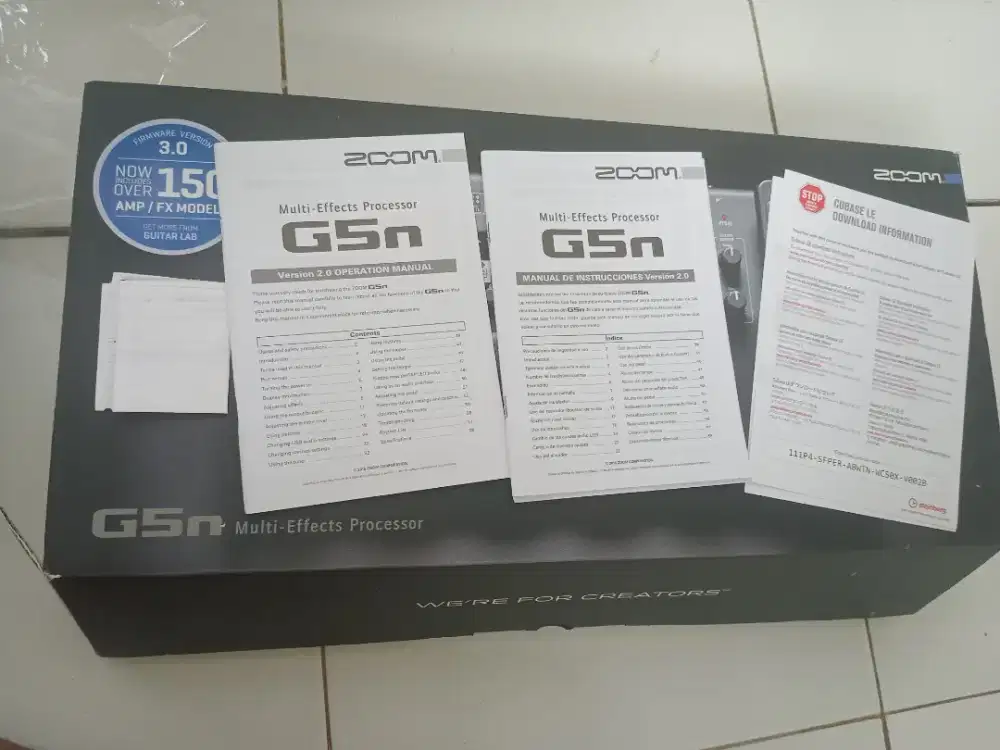 Zoom G5N + tas gigbag