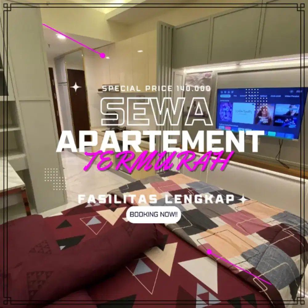 Sewa apartemen Jakarta Timur BASSURA CITY Harian/Transit Termurah