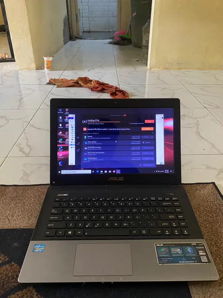 Asus K45A Series Intel Core i3 Gen 2 Ram 4Gb HDD 500Gb