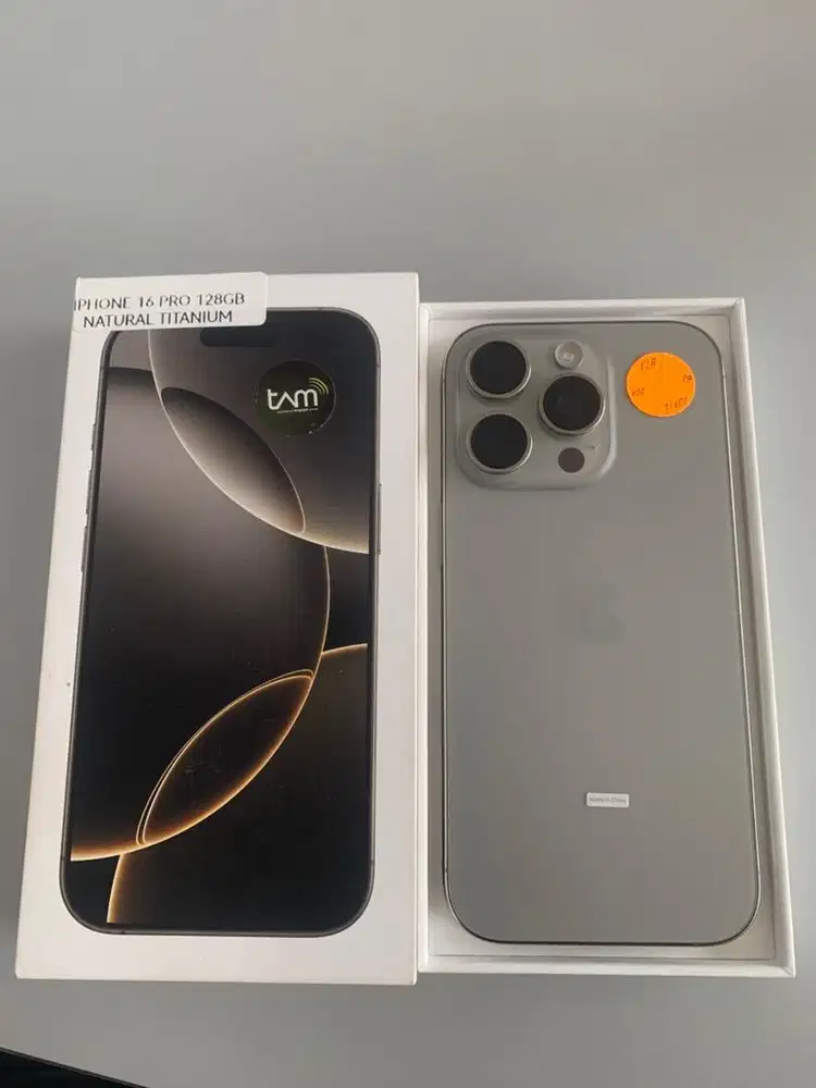 Ready iphone 16pro 128gb second resmi