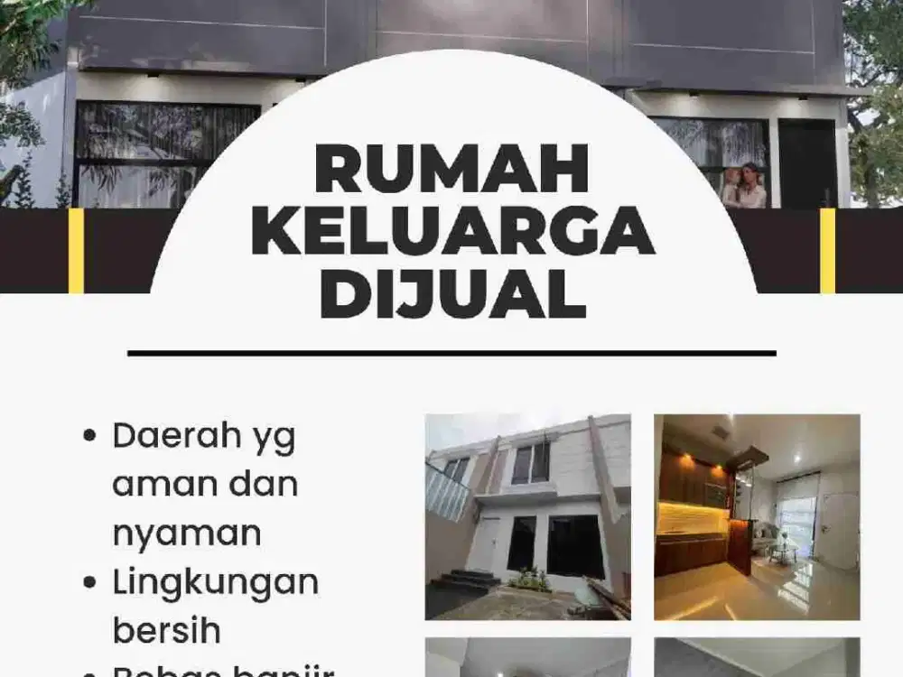 Di jual rumah murah meriah 2 lantai Rp 390 jutaan kamboja utan kayu jakarta timur