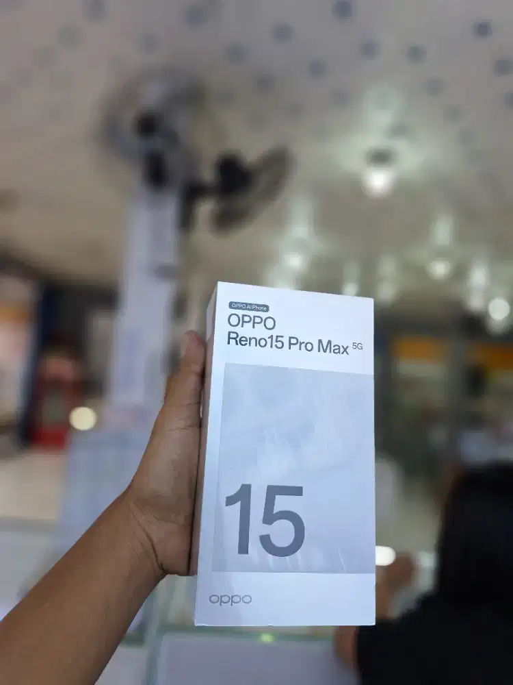OPPO RENO 15 PRO MAX 5G 12/512 ASLI TERMURAH 100%