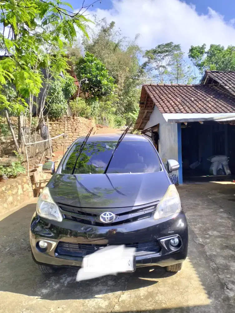 Avanza seri G manual plat AB plat hidup sampai juli