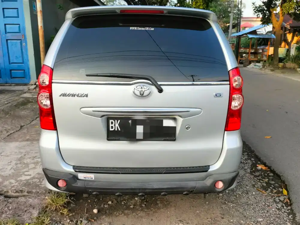Toyota Avanza 1.3 G MT Manual Silver 2011