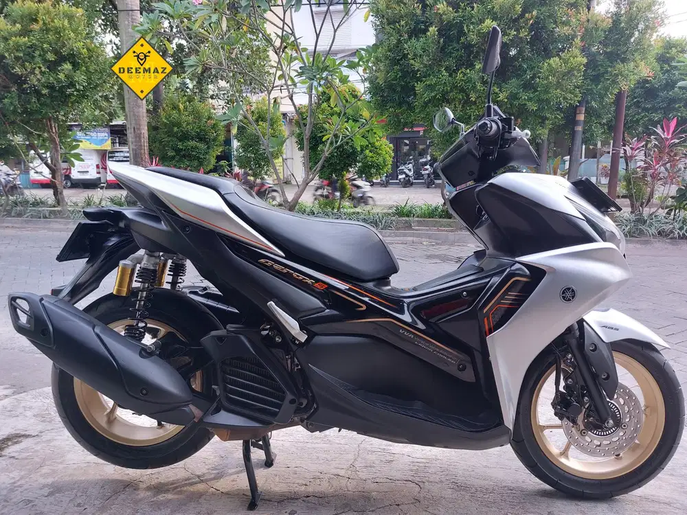 (DP 1 Jt)‼️ Aerox Connected ABS Silver 2023 Cash & Kredit