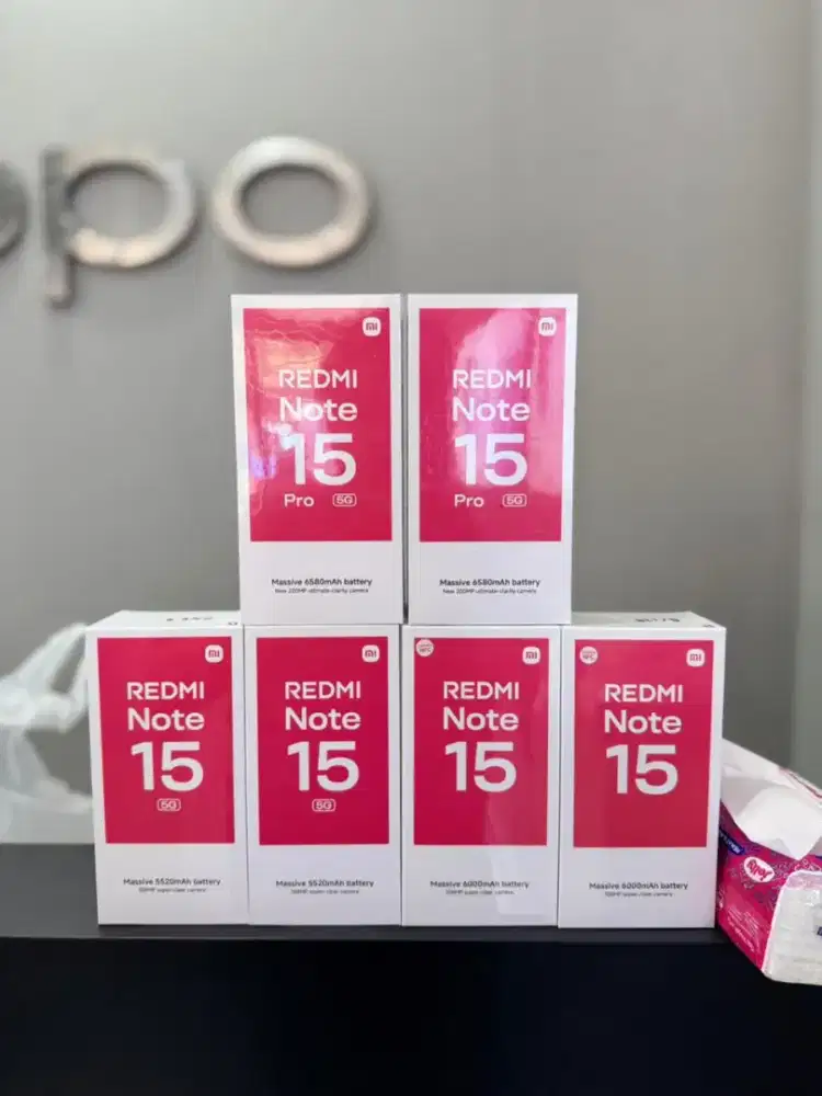 REDMI NOTE 15 5G 12/512 ASLI TERMURAH 100%