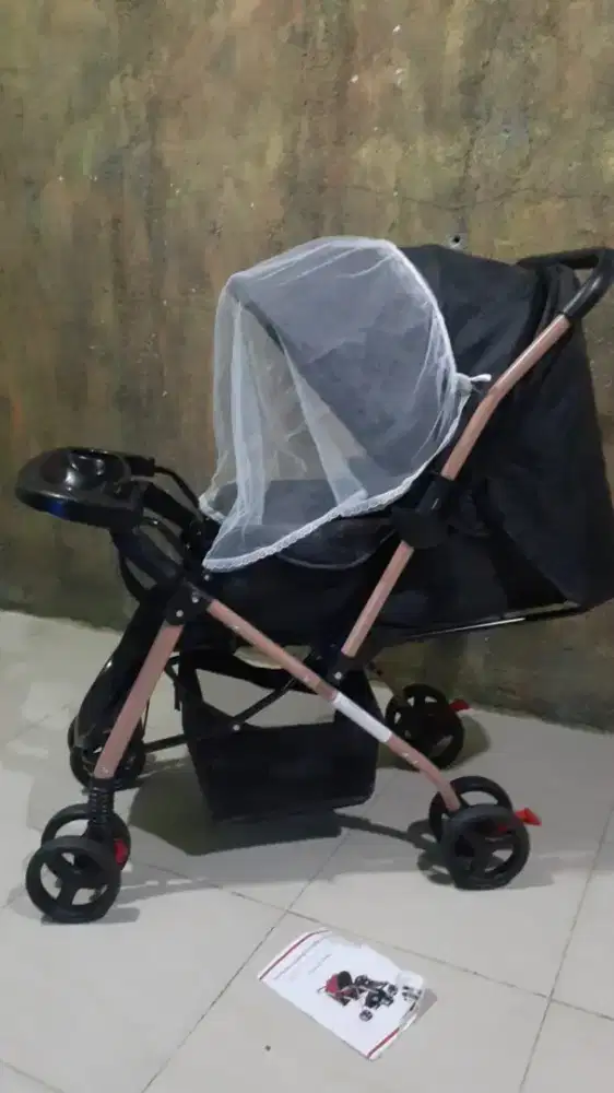 Preloved stroller Beige