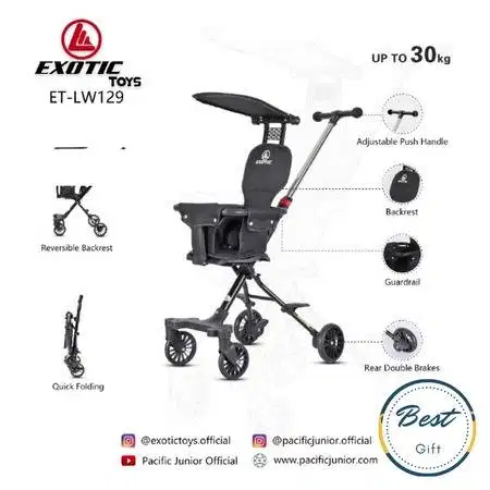 Stroller Exotic Murah Berkualitas | Ringan & Mudah Dilipat