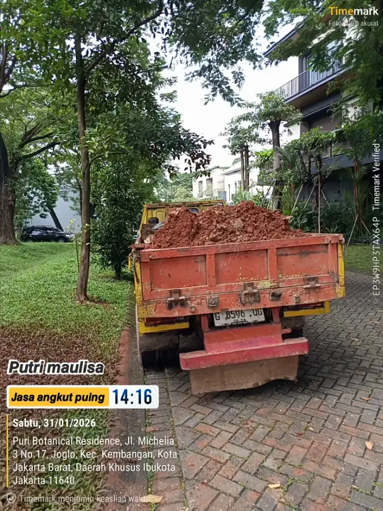 Jasa buang puing murah