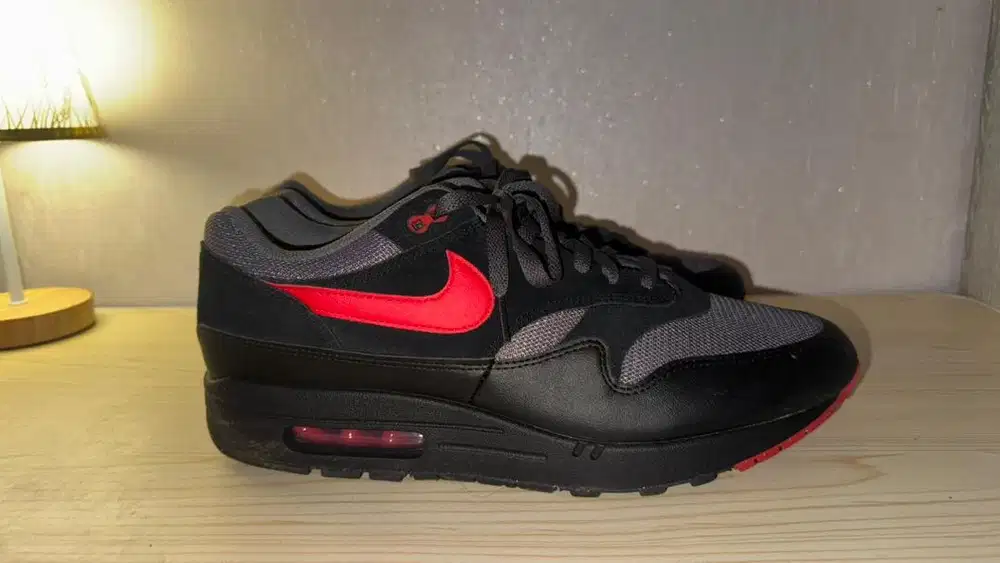 Jual Rugi Nike Air Max Black Red University size 46