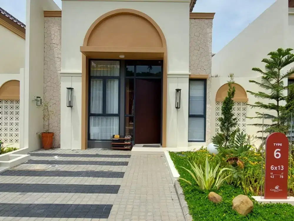 Rumah Huni View Gunung Cluster Sicilia Tipe Sicilia 6 Sentul Bogor