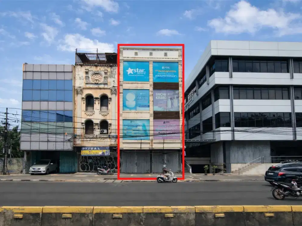 Ruko Premium 4,5 Lantai di Petojo Selatan — Ring 1 Jakarta Pusat, Cocok Kantor & Usaha