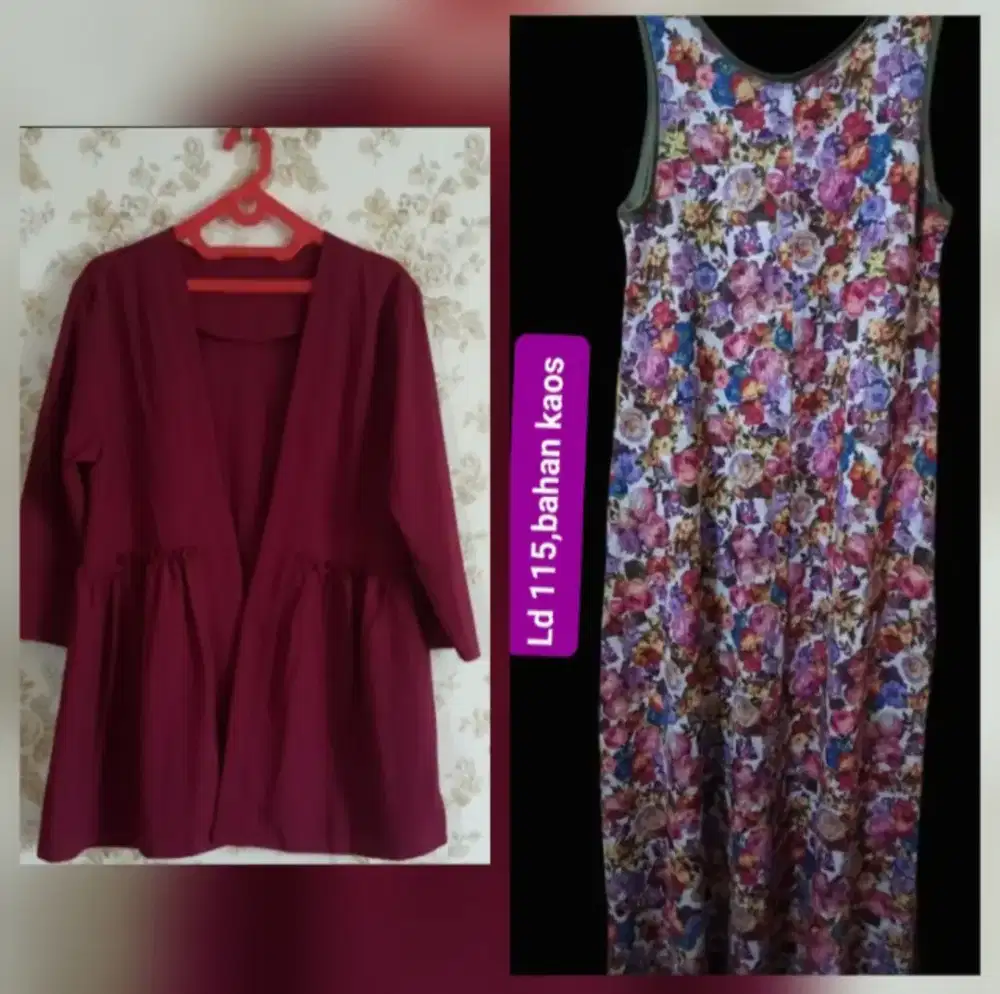 1 stel Outer & Inner longdress. LD 115