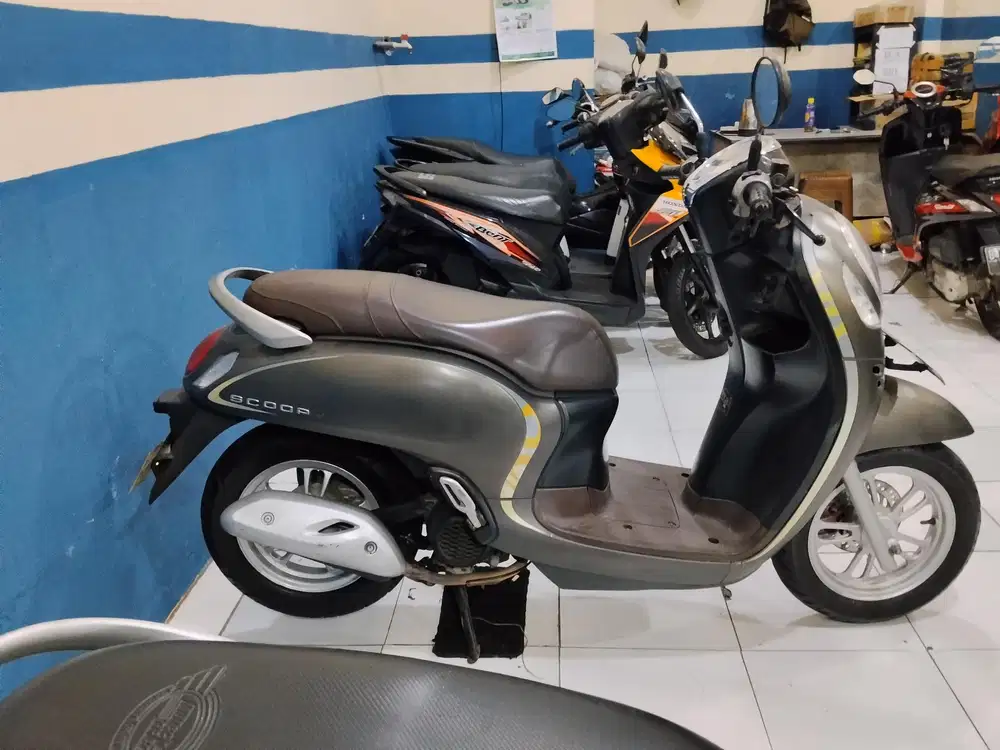 dijual honda scoopy keyless 2021 siap pakai
