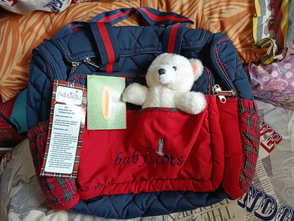 Dijual Tas Bayi serbaguna ukuran besar baby scots new gress