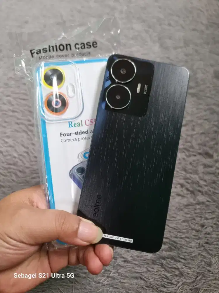 Realme C55 NFC Ram 16GB 8+8/256GB Murah Siap Pakai (Lokasi Cicaheum)