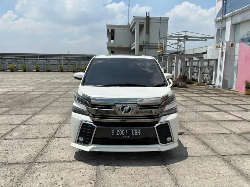 HOT ~ Toyota Vellfire Z CBU Sunroof AT Matic 2015 / 2016 Plat Ganjil