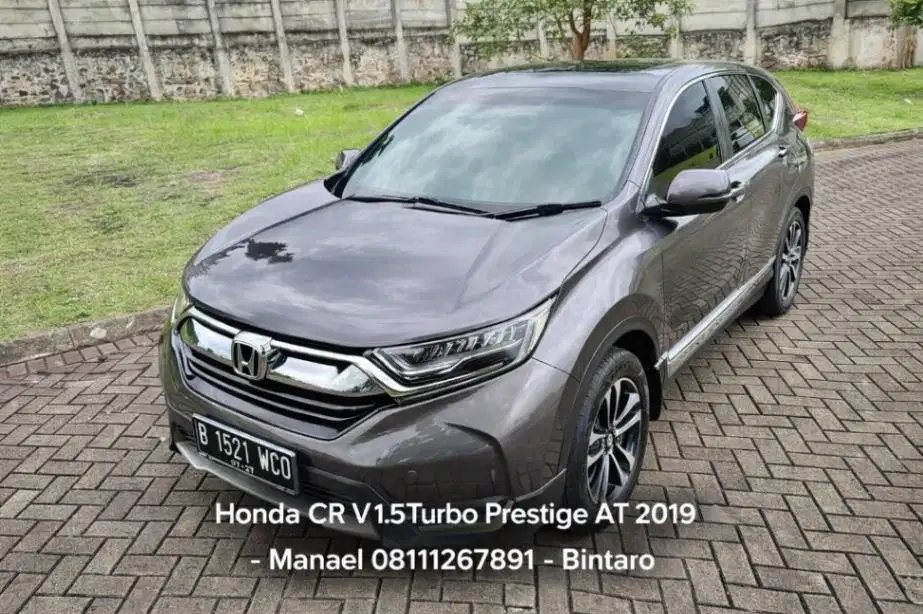 Honda CR-V 1.5 Turbo Prestige AT 2019 - 70k km - Harga Jujur