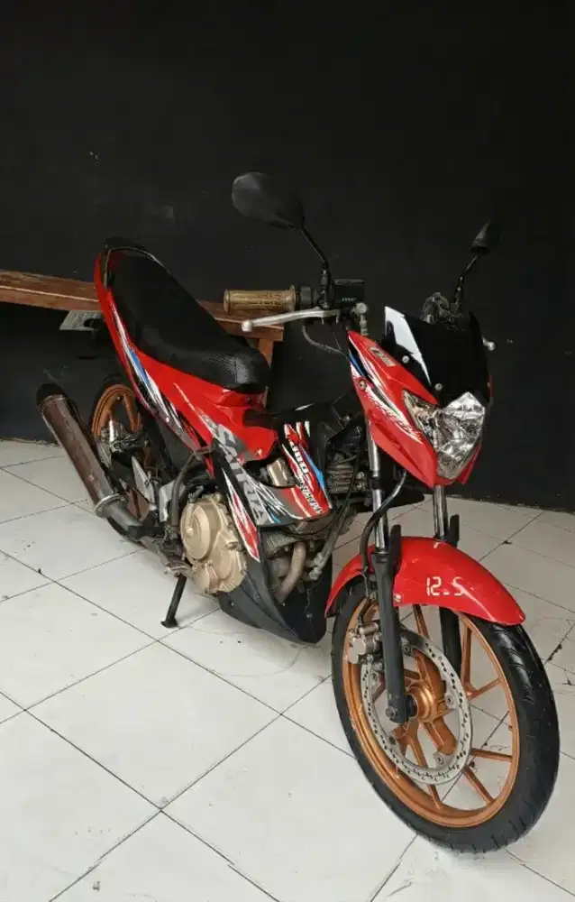 Satria Fu 2013 gress