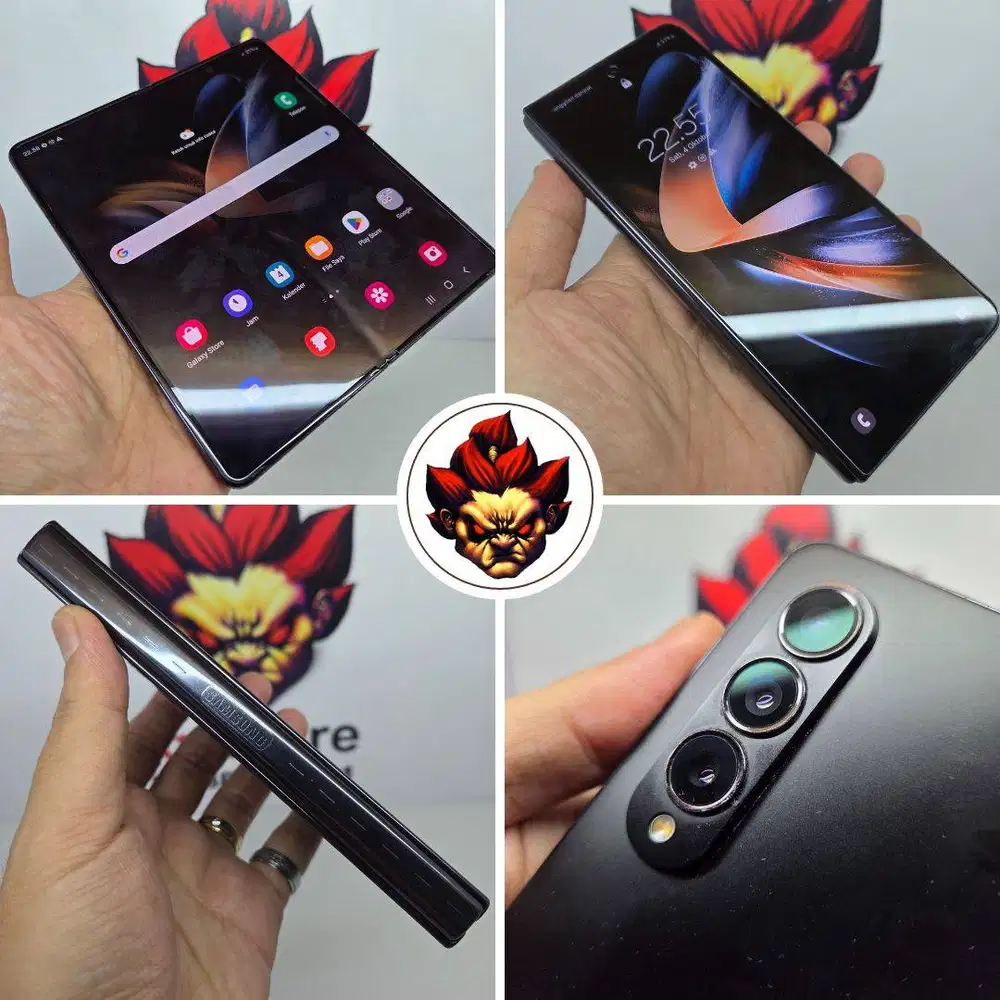 Samsung Z FOLD 4 12/256/512 Black SEIN Fullset Super Mulus No Minus