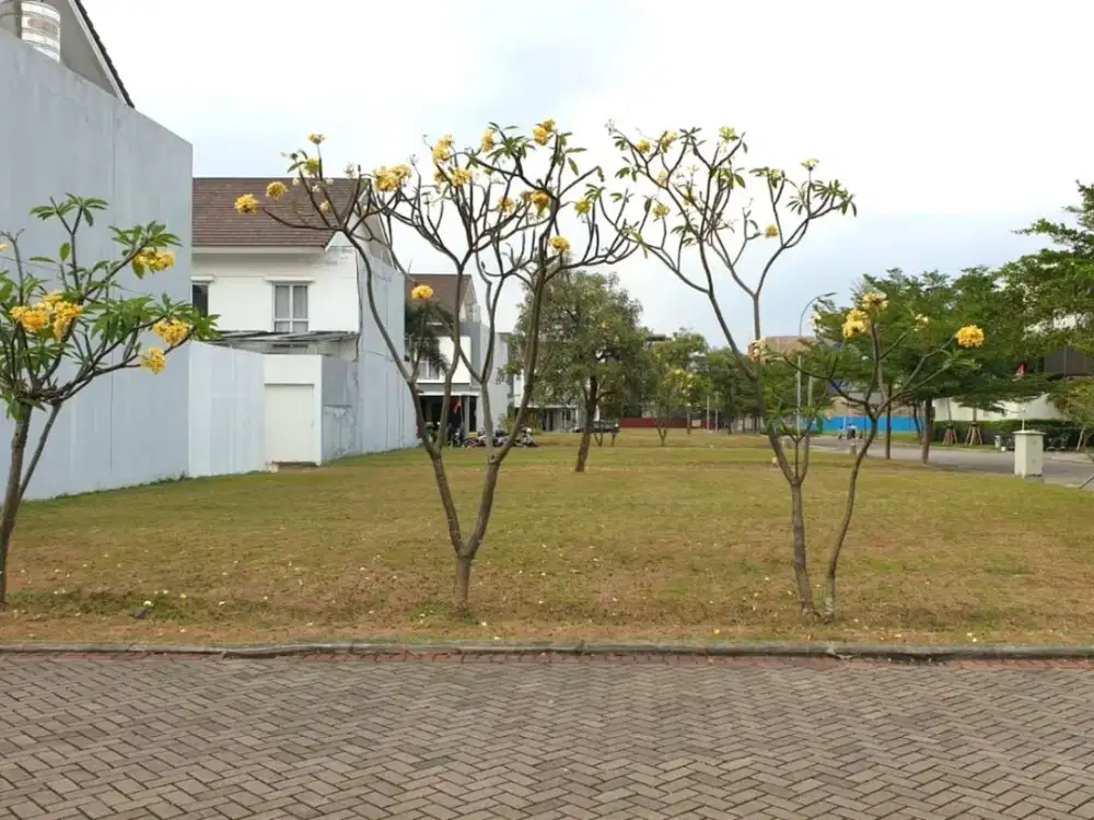 Kavling hoek 20x20 400m Cluster Palm Spring JGC Jakarta Garden City Cakung