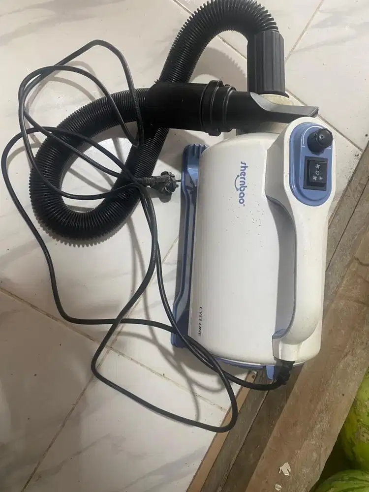 Blower pengering bulu anjing kucing (merk Pet Dryer Shernbao)