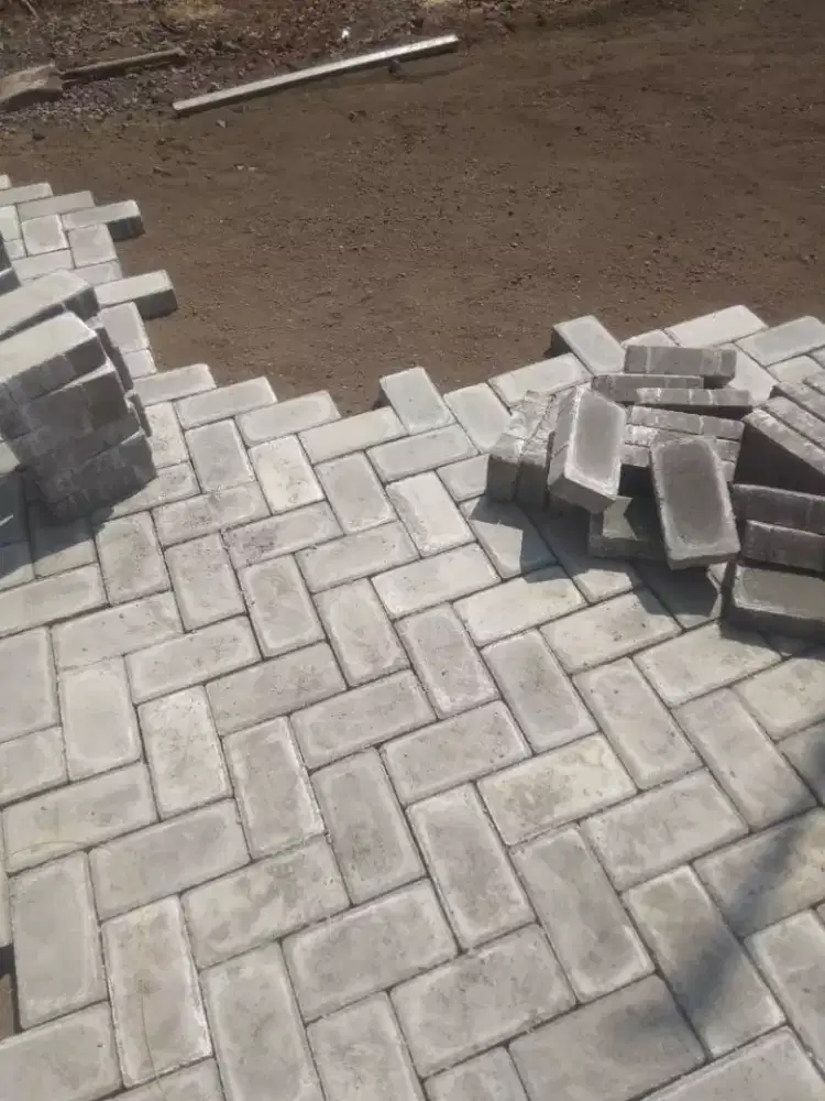 Jasa pasang paving stone plus bahan