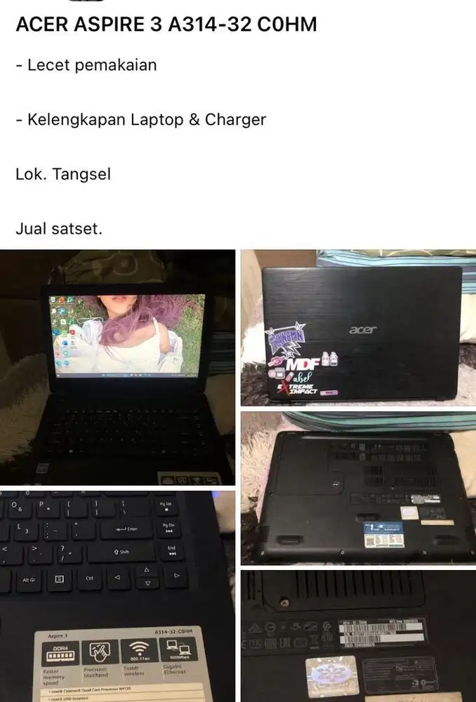 ACER ASPIRE 3 A314-32 C0HM