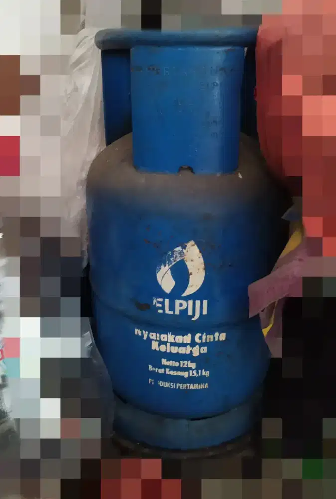 Tabung Gas Elpiji 12kg Warna Biru Kosongan