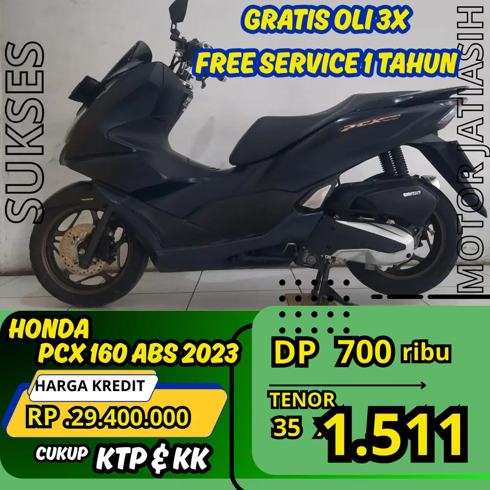 PROMO SPESIAL HONDA PCX 160 ABS 2023 DP CUMA 700RIBU DATA BISA DIBANTU