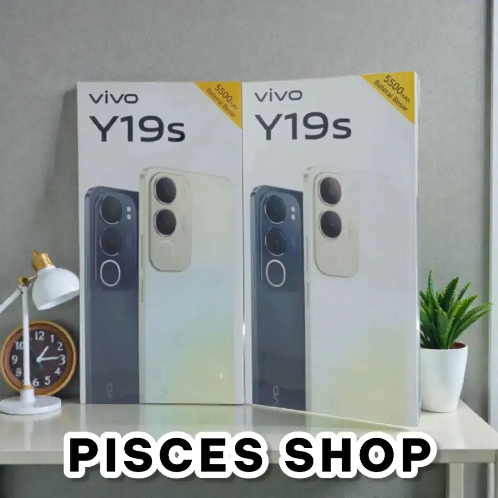 VIVO Y19s RAM 4/64 NEW Segel Garansi Resmi 1 Tahun