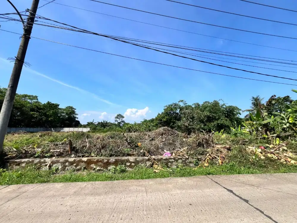 Dijual Murah Kavling Cisauk Langsung Tepi Jalan,Mulai 100JTan