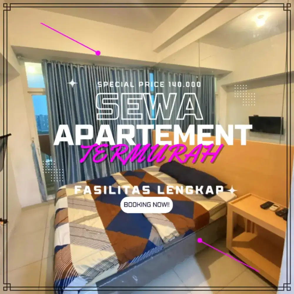 Sewa apartemen Bekasi Utara SPRINGLAKE SMB Harian/Transit Termurah