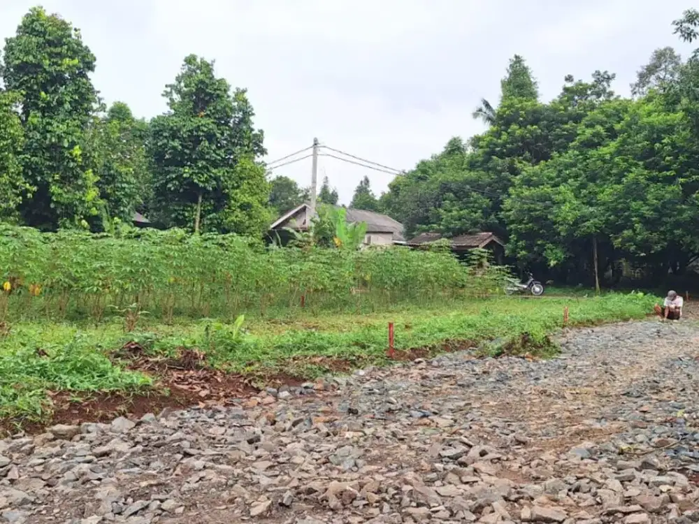 BEBAS BANJIR! Tanah Bekasi 1Jtan/m - SHM - Dekat Tol Burangkeng