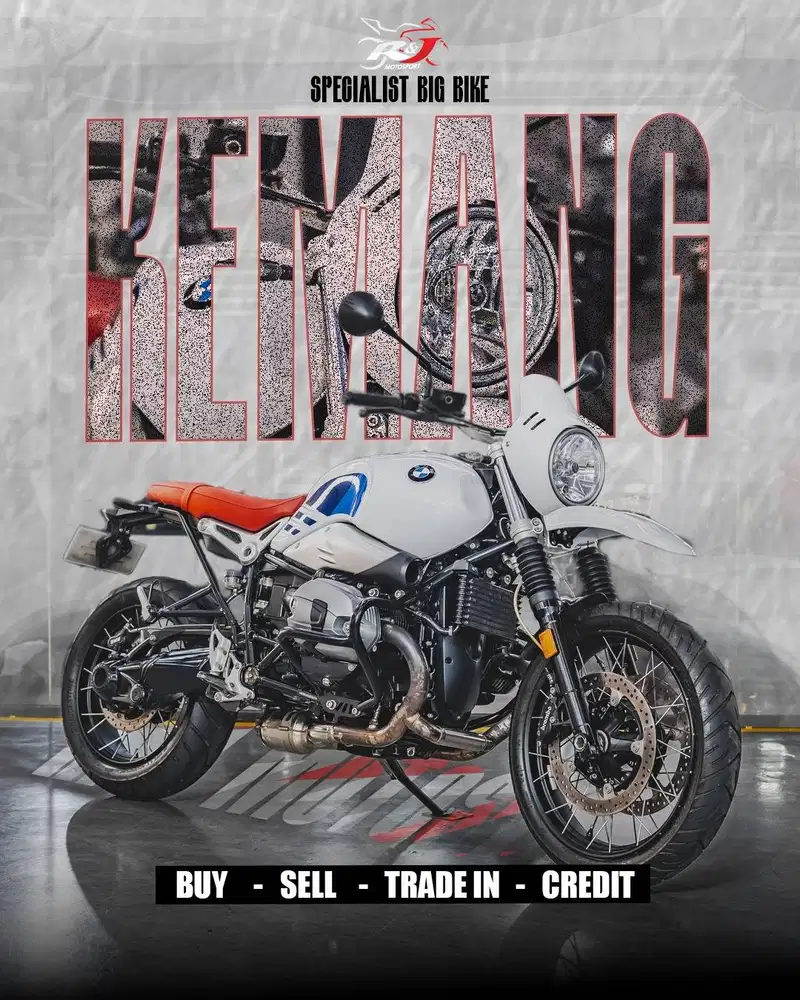 (Full Paper) BMW R9T Urban Tahun 2018  Odo 6.122 an Warna Putih